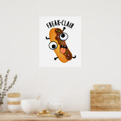 Poster Freak-clair Funny Eclair Pun (Cuisine)