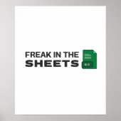 Poster Freak dans les draps (Devant)