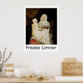 Poster Freake Limner Mme Elizabeth Freake et bébé Mary (Cuisine)