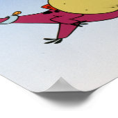 Poster Fred Flintstone Wilma Barney et Betty PEBBLES™ (Coin)