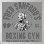 Poster Fred Sanfords Salle De Boxe (Devant)