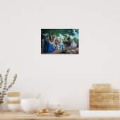 Poster Frédéric Bazille - La Réunion Familiale (Cuisine)