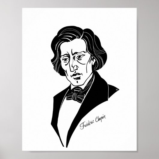 Poster Frederic Chopin (Devant)