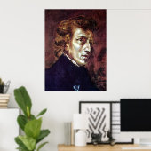 Poster Frederic Chopin (Bureau à domicile)