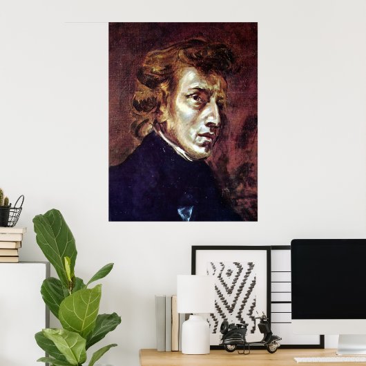 Poster Frederic Chopin (Bureau à domicile)
