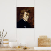 Poster Frederic Chopin 1838 (Cuisine)