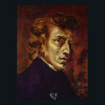 Poster Frederic Chopin Portrait par Eugene Delacroix<br><div class="desc">Frederic Chopin Portrait par Eugene Delacroix</div>