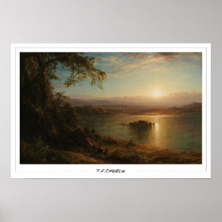 Poster Frederic Edwin Church Fine Art #538