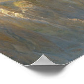 Poster Frédéric Edwin Church - saison pluvieuse dans le t (Coin)