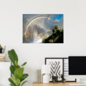 Poster Frédéric Edwin Church - saison pluvieuse dans le t (Bureau à domicile)