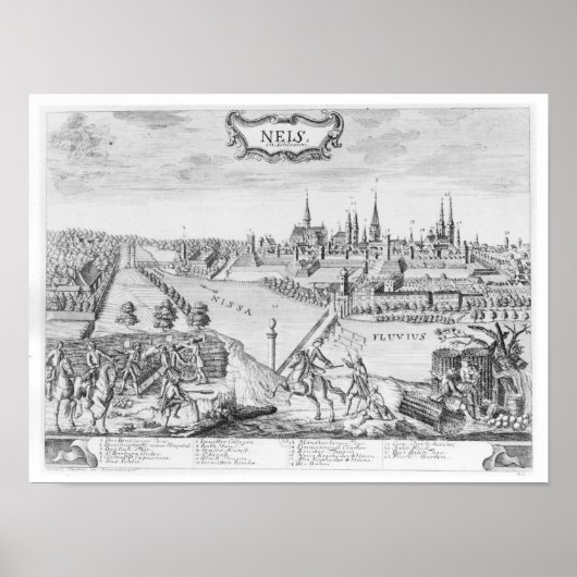 Poster Frédéric II de Prusse (Devant)