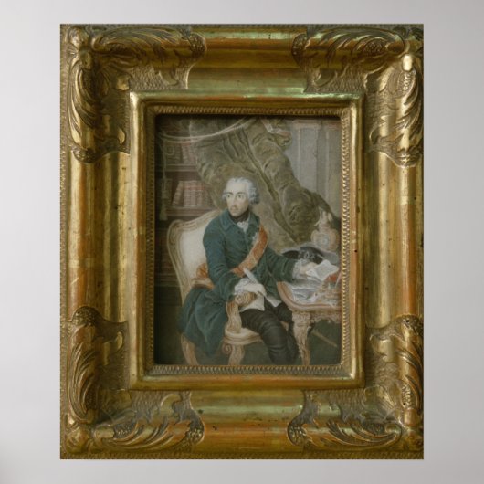 Poster Frédéric II de Prusse (Devant)