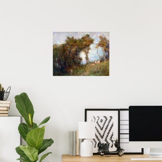 Poster Frédéric McCubbin Afterglow (Soirée d'été) (Bureau à domicile)