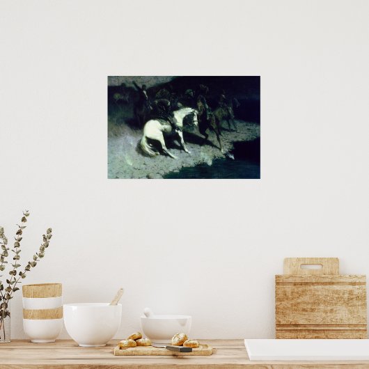 Poster Frédéric Remington (Cuisine)