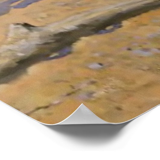 Poster Frederic Remington Art Occidental "Dash Pour Le Ti (Coin)