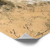 Poster Frederic Remington Art "Revenir au bison (Coin)