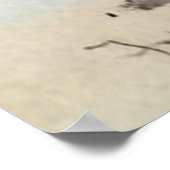 Poster Frédéric Remington "Chasseur de bison à cracher la (Coin)