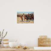 Poster Frederic Remington - Le grand mexicain (Cuisine)