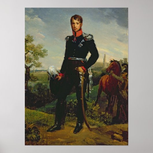 Poster Frédéric William III Roi de Prusse, 1814 (Devant)