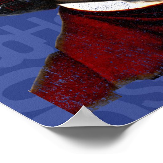 Poster Frederick Douglass c1860s, Junetten Word Cloud (Coin)