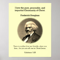 FREDERICK DOUGLASS Citation Écriture personnalisée