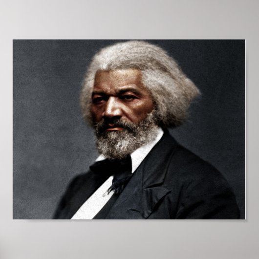 Poster Frederick Douglass Colorisé (Devant)