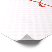 Poster Frederick Flamant rose (Coin)