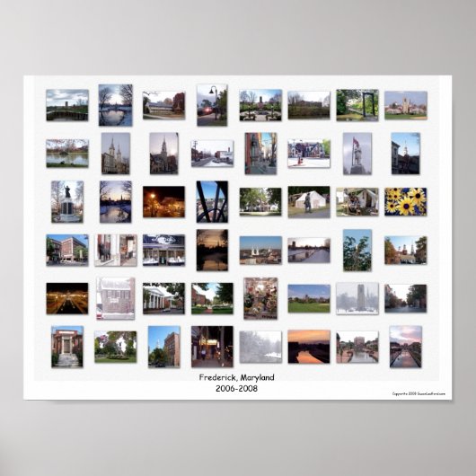 POSTER Frederick, Maryland 2006-2008 (Devant)