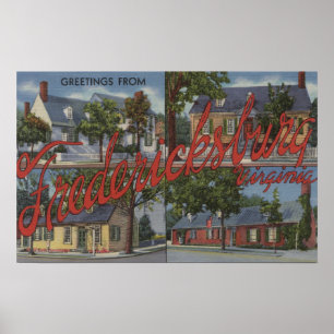 Poster Fredericksburg, la Virginie - grandes scènes de