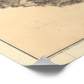 Poster Fredericksburg, Virginie (Coin)