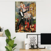 Poster Fredrik La Grande Magie Vintage (Bureau à domicile)