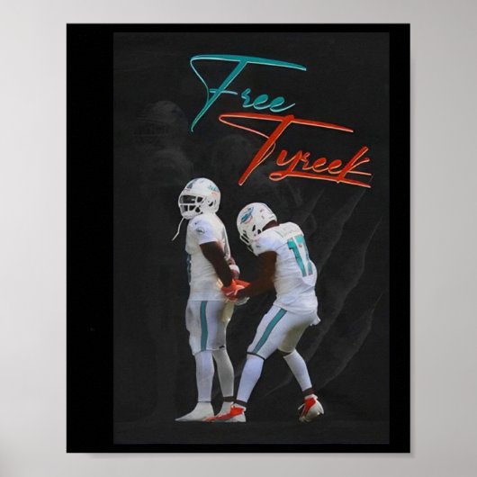 Poster Free Hill Tyreek (Devant)