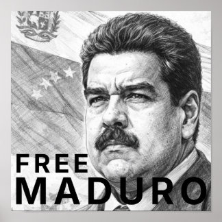 Poster Free Maduro