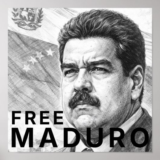 Poster Free Maduro (Devant)