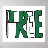 Poster Free Nigeria (Devant)