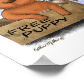 Poster Free Puppy Plus 1 Cartoon (Coin)