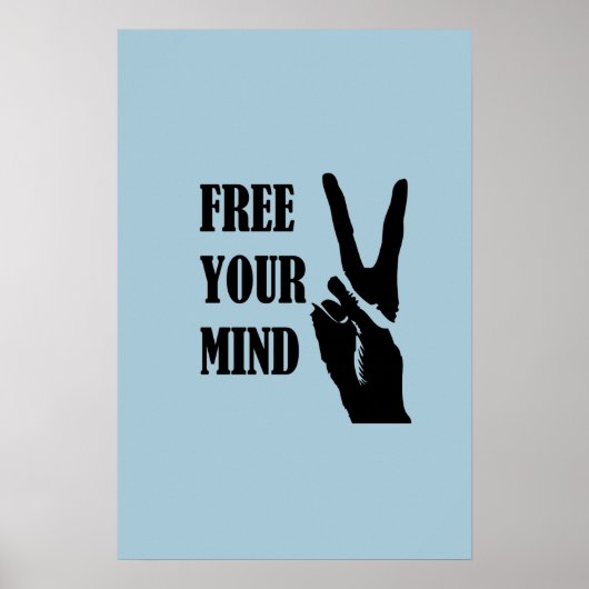 Poster Free your mind ! (Devant)