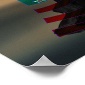 Poster Freedom-Eagle-W-Flag-2010 (Coin)