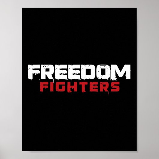 Poster Freedom Fighter Resistance Movement 4 juillet Inde (Devant)