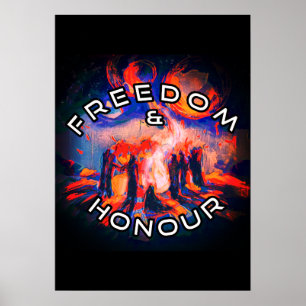 Poster Freedom & Honour