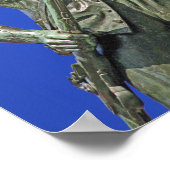 Poster Freedom is not Free - Minuteman statue (Coin)