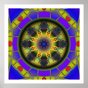 Poster Freedom Mandala