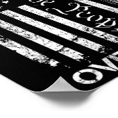 Poster Freedom Over Fear Pro Gun Usa Flag 2nd Amendment ( (Coin)