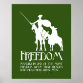 Poster Freedom, Sancho (Devant)