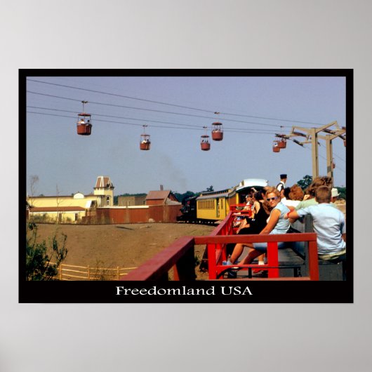 Poster Freedomland USA (Devant)