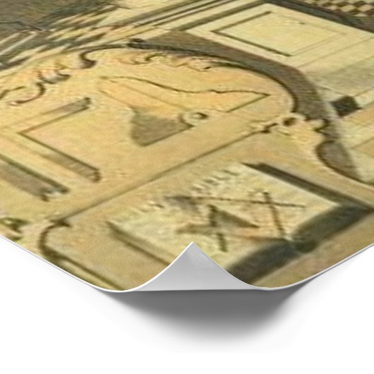 Poster Freemason (Coin)