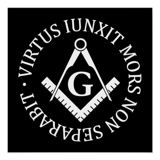 Poster Freemasonry sign (Devant)