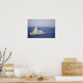 Poster Frégate de marine portugaise NRP Bartolomeu Dias (Cuisine)