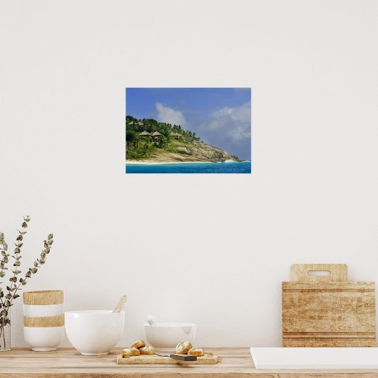 Poster Fregate Island Resort PR) (Cuisine)