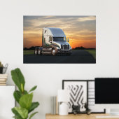 Poster Freightliner Cascadia #27 (Bureau à domicile)